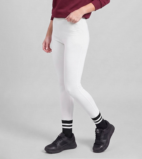 R&B leggings - White leggings