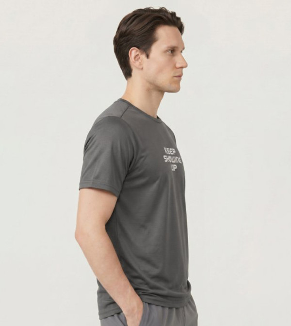 R&B Sportswear - Grey T-Shirts & Vests