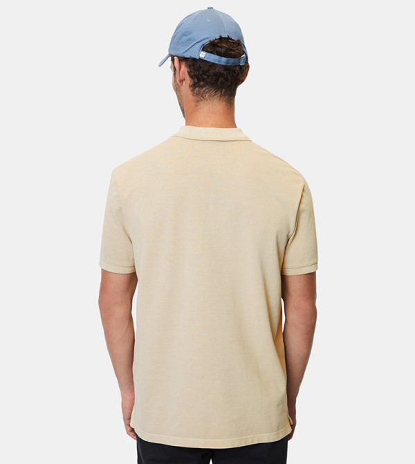 Marc O'Polo Marc O'Polo - Cream Polo T-shirts