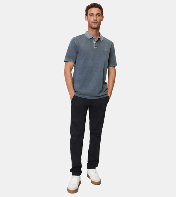 Marc O'Polo Marc O'Polo - Blue Polo T-shirts