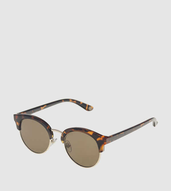 Nine West  Round Sunglasses - Brown Round Sunglasses