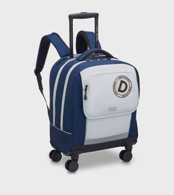 DELSEY School Bags - Blue Trolley Backpack