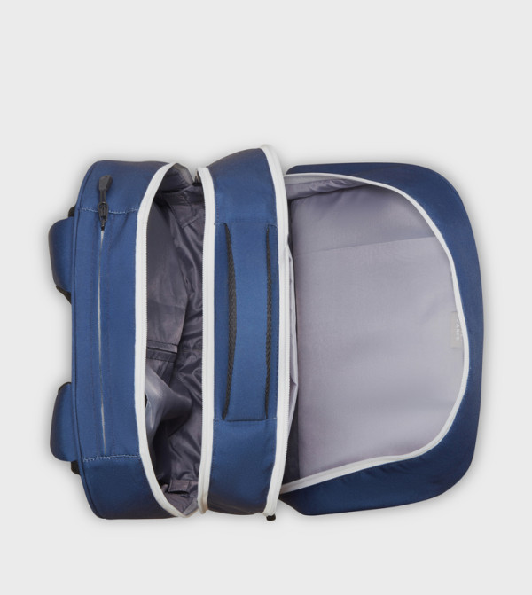 DELSEY School Bags - Blue Trolley Backpack