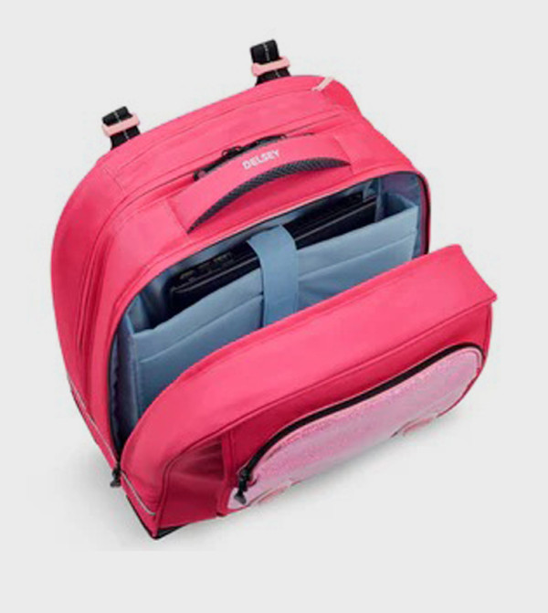 ديلسي حقائب - وردي حقيبة ظهر بعجلات