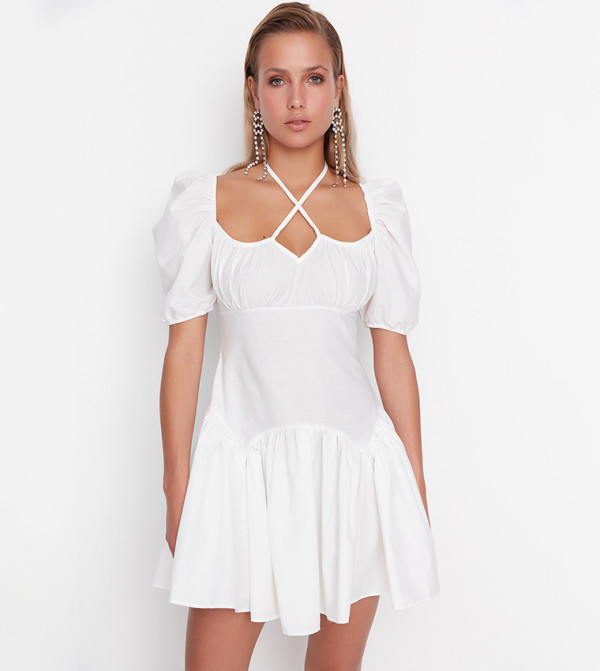 Trendyol Trendyol  - Ecru Casual Dress