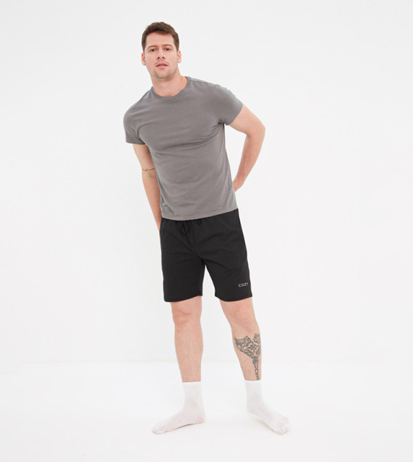 Trendyol Trendyol  - Black Casual Shorts