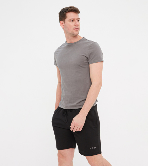 Trendyol Trendyol  - Black Casual Shorts