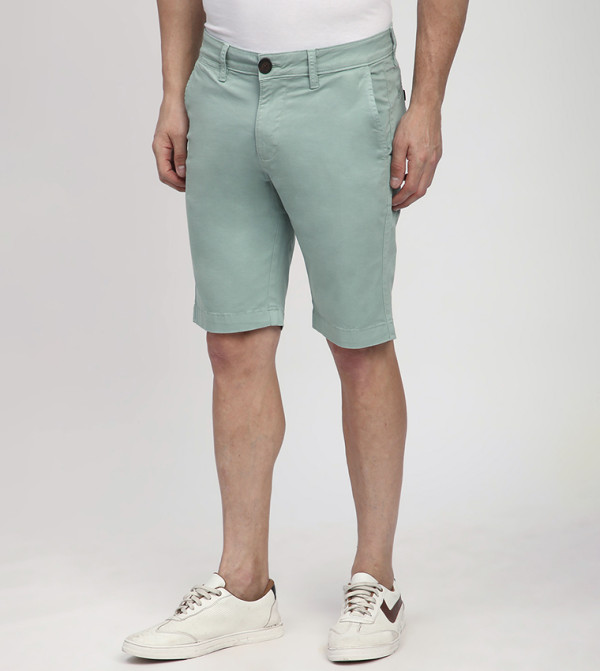 Beverly Hills Polo Club  Shorts - Green Casual Shorts