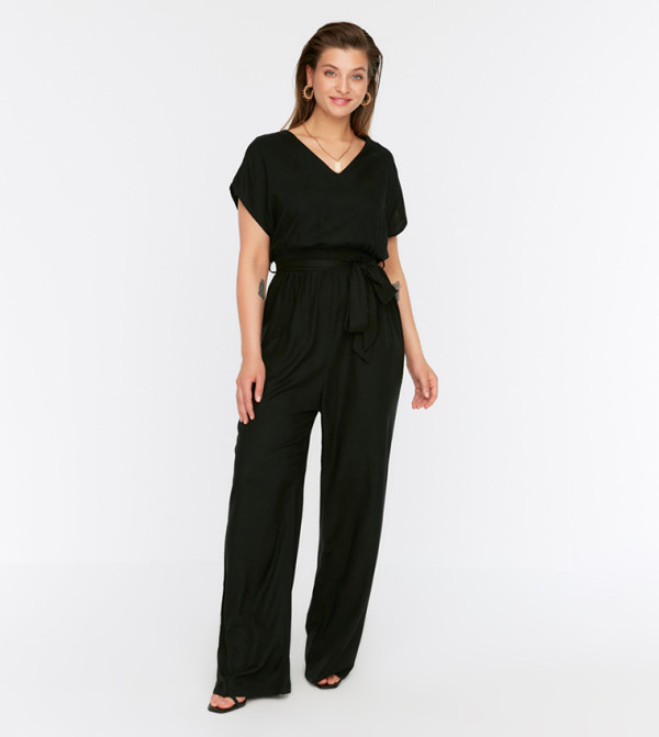 ترينديول  جيمسوت - أسود Jumpsuit