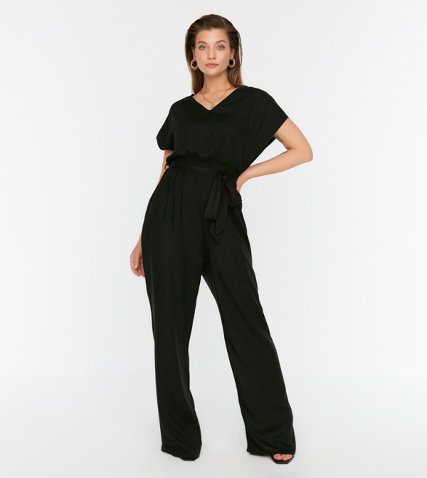 ترينديول  جيمسوت - أسود Jumpsuit