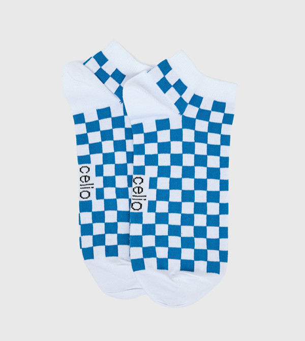 سيليو سيليو - أزرق Ankle Length Socks