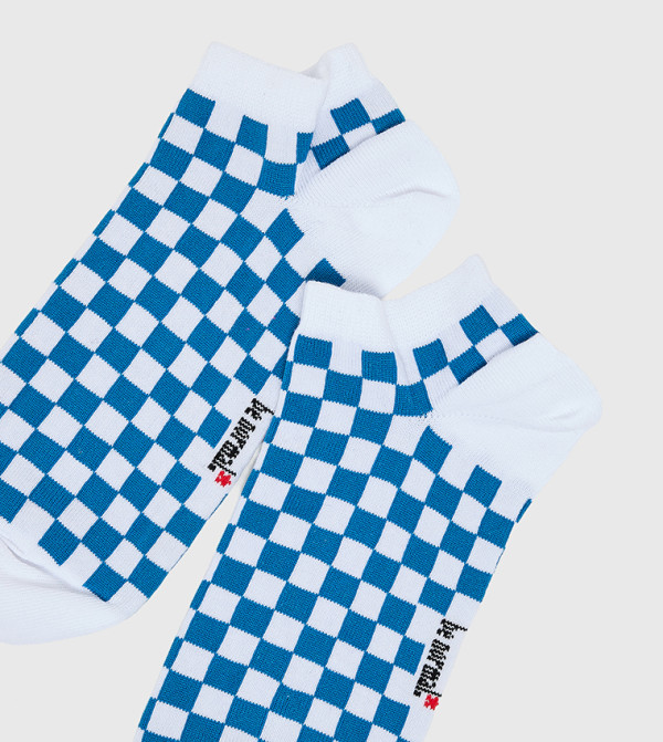 سيليو سيليو - أزرق Ankle Length Socks