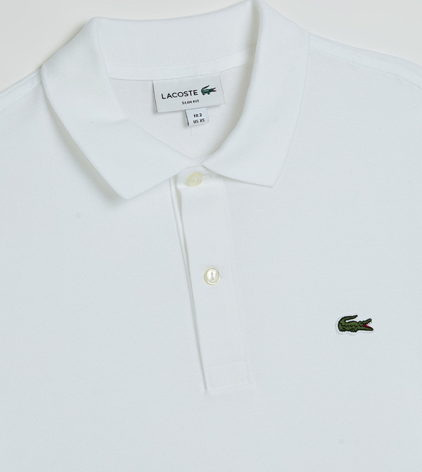 Lacoste Polo T-Shirts - White Polo T-shirts