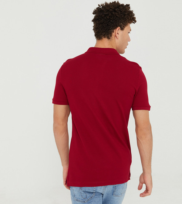 لاكوست لاكوست - أحمر  قمصان بولو