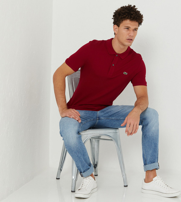 لاكوست لاكوست - أحمر  قمصان بولو