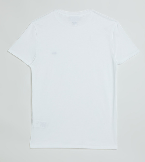 Lacoste  T-Shirts - White Casual T-Shirts