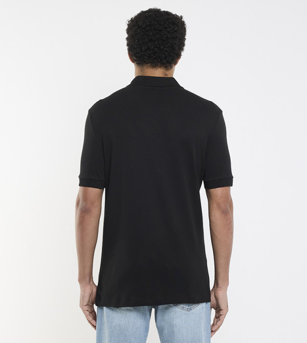 Lacoste Polo T-Shirts - Black Polo T-shirts