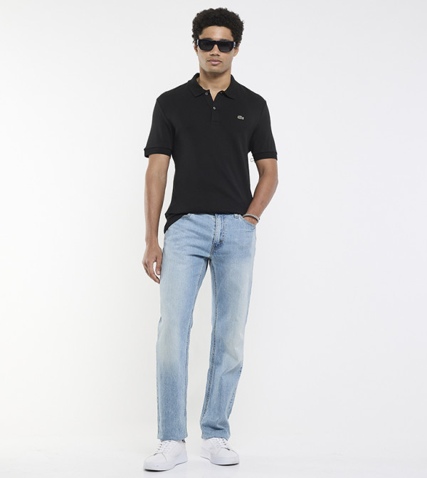 Lacoste Polo T-Shirts - Black Polo T-shirts