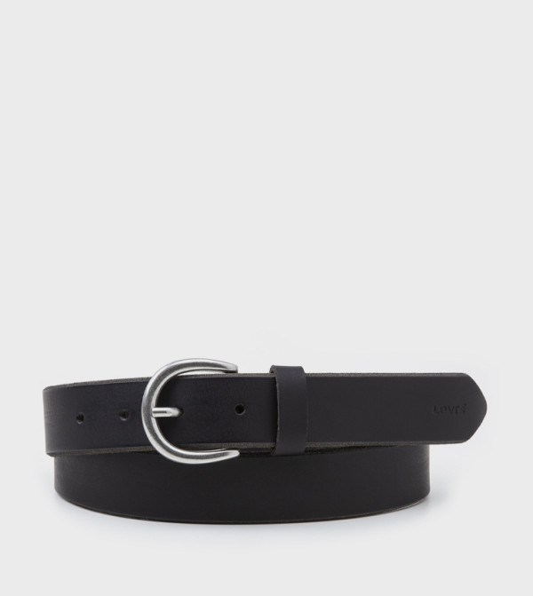 Levi's  Leather Belts - BLACK Leather Belts