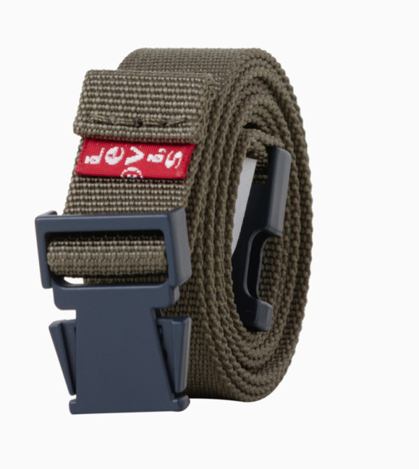 ليفايز  أحزمة - أخضر Non Leather Belts