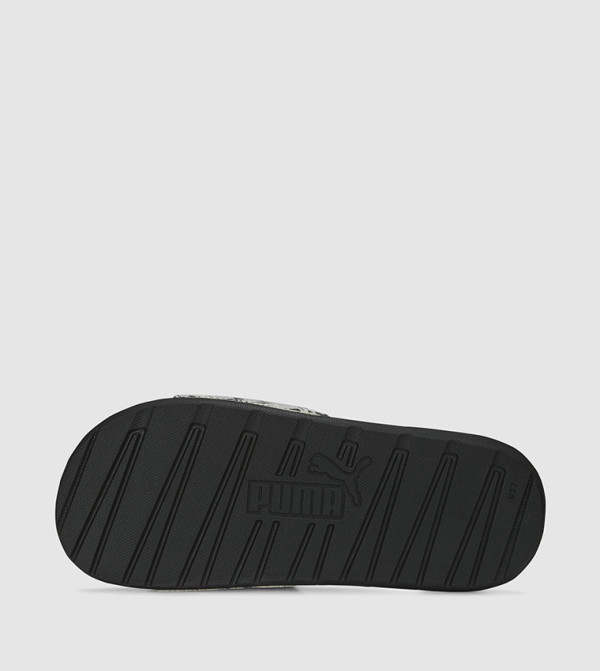 Puma  Slides - Black Slides