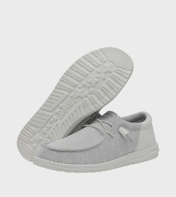 HEY DUDE  Casual Slip-ons - Grey Casual Slip-ons