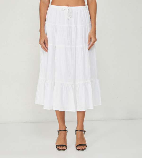 أميريكان أيغل أميريكان أيغل - أبيض Midi Skirts