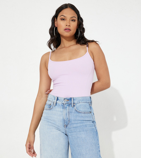 أميريكان أيغل أميريكان أيغل - بنفسجي  Casual Tops