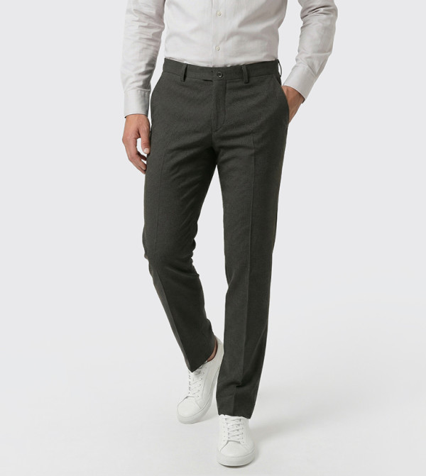 Beverly Hills Polo Club  Pants & Chinos - Olive Casual Pants