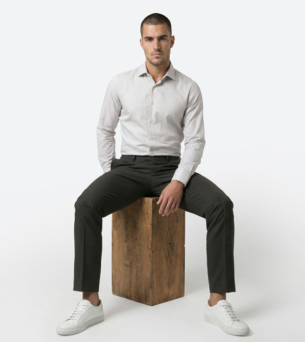 Beverly Hills Polo Club  Pants & Chinos - Olive Casual Pants