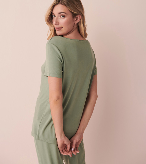 La Vie en Rose La Vie en Rose - Green Sleep Tops & Tees