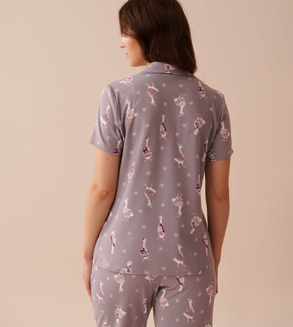 La Vie en Rose  Clothing - Grey Tops