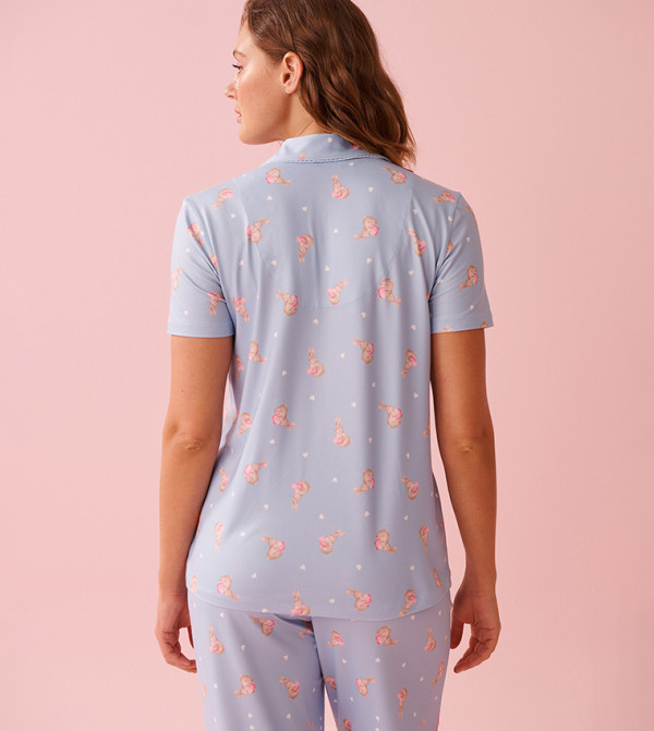 La Vie en Rose  - Blue Tops