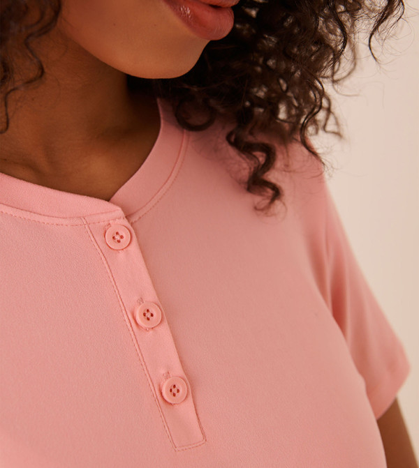 La Vie en Rose  Sleepwears & Loungewears - Pink Tops