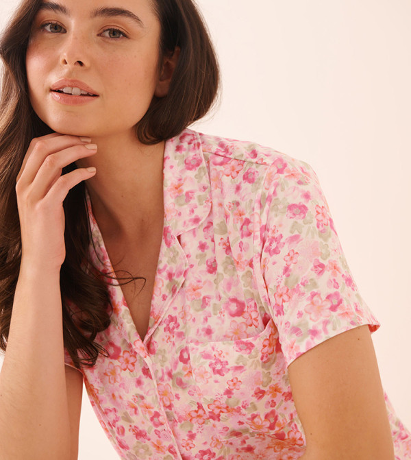 La Vie en Rose  Sleepwears & Loungewears - Pink Tops