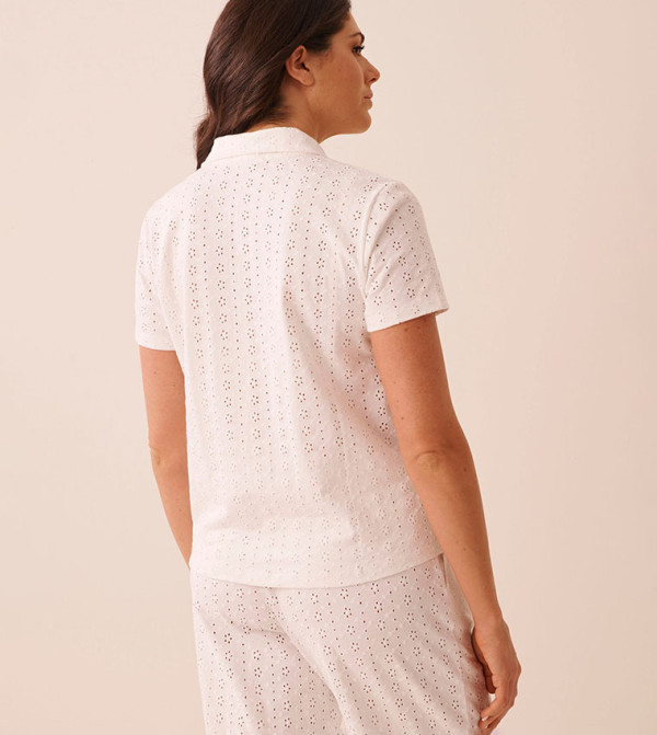 La Vie en Rose La Vie en Rose - Off White Tops