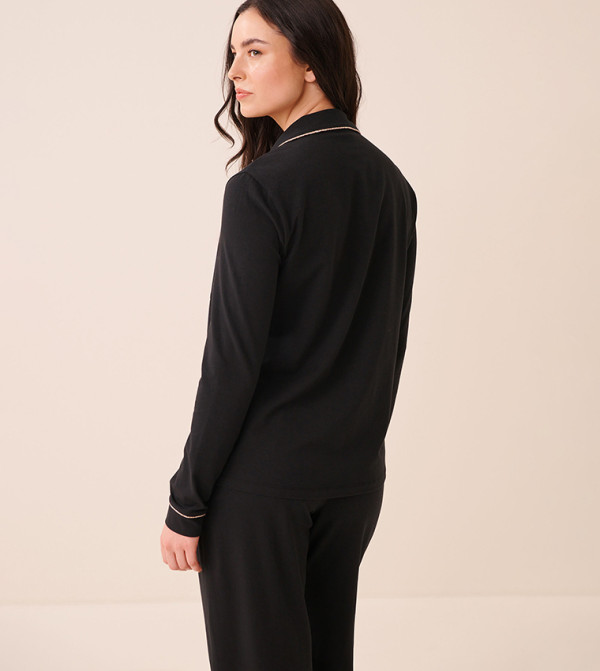 La Vie en Rose  Tops - BLACK Tops