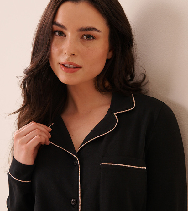 La Vie en Rose  Tops - BLACK Tops