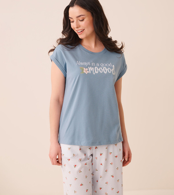 La Vie en Rose  Tops - Blue Tops