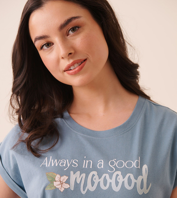 La Vie en Rose  Tops - Blue Tops