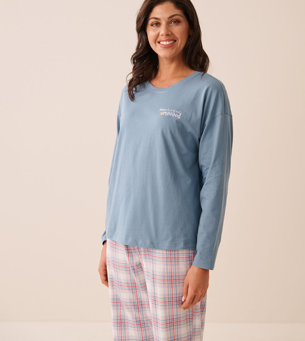 La Vie en Rose  Tops - Blue Tops