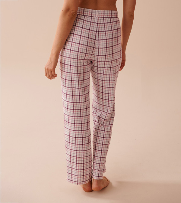 لافي ان روز  checkered-plaid-w - متعدد Bottoms