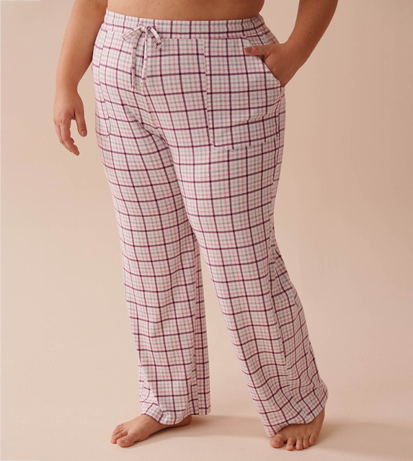 لافي ان روز  checkered-plaid-w - متعدد Bottoms