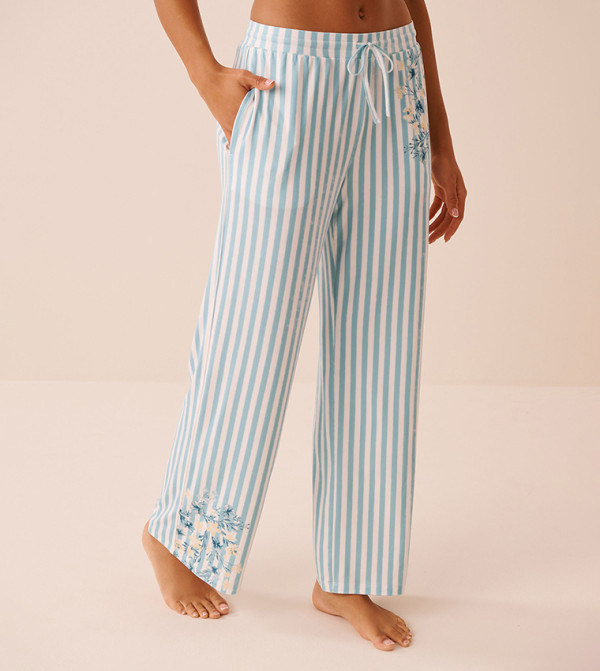 La Vie en Rose  Bottoms - Blue Bottoms