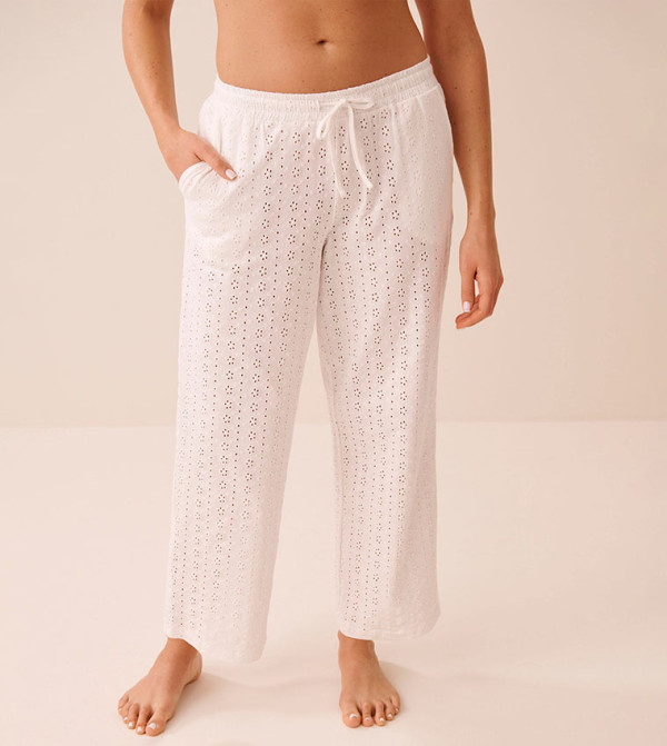 La Vie en Rose La Vie en Rose - Off White Bottoms