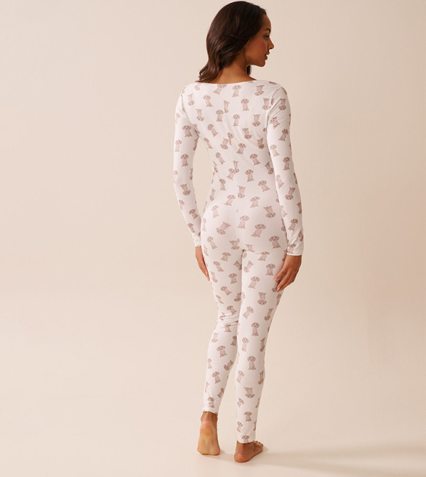 La Vie en Rose  Night Dress & Gowns - White Night Dress & Gowns