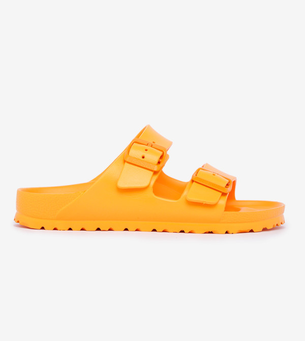 Birkenstock  Flat Sandals - Yellow Slip-ons
