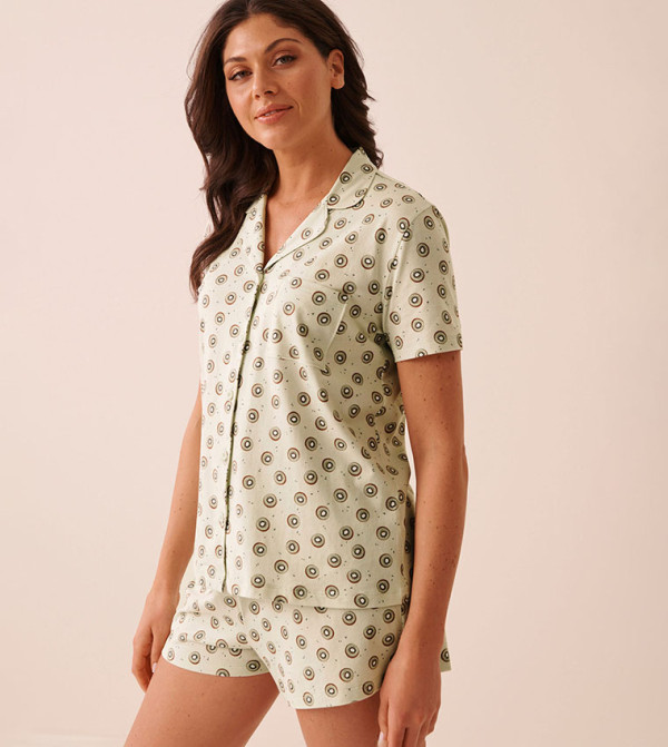 لافي ان روز summer-palette - فاتح Pyjama Set
