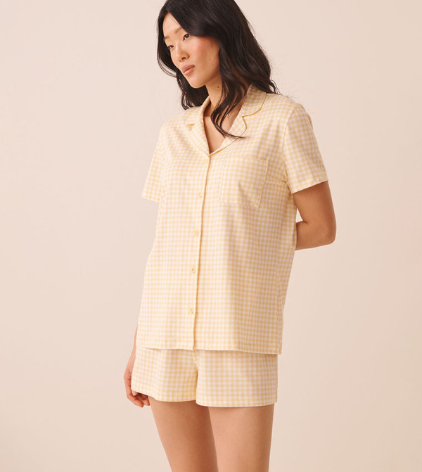La Vie en Rose La Vie en Rose - Yellow Pyjama Set
