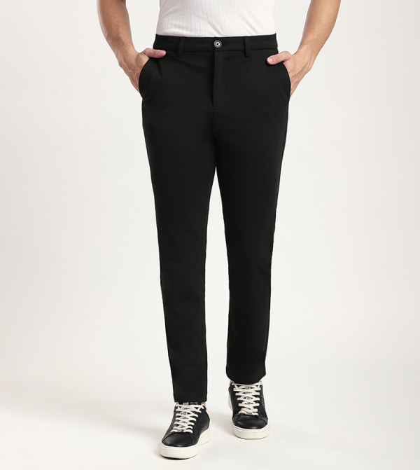 Beverly Hills Polo Club Formal Pants - Black Formal Pants